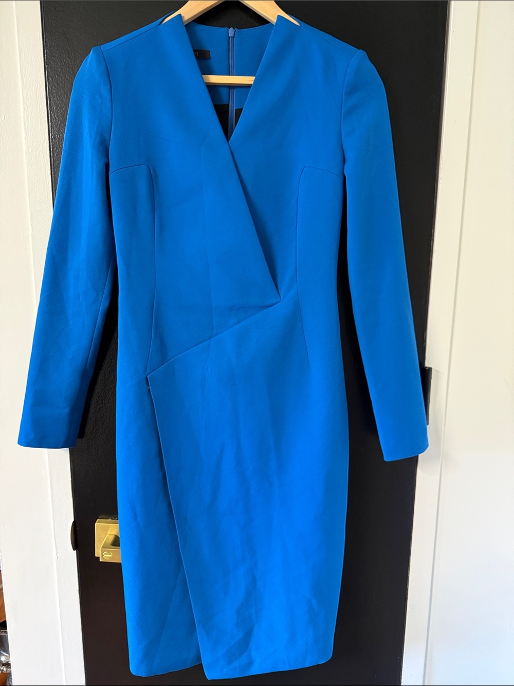 Jigott cobalt blue long sleeve dress.